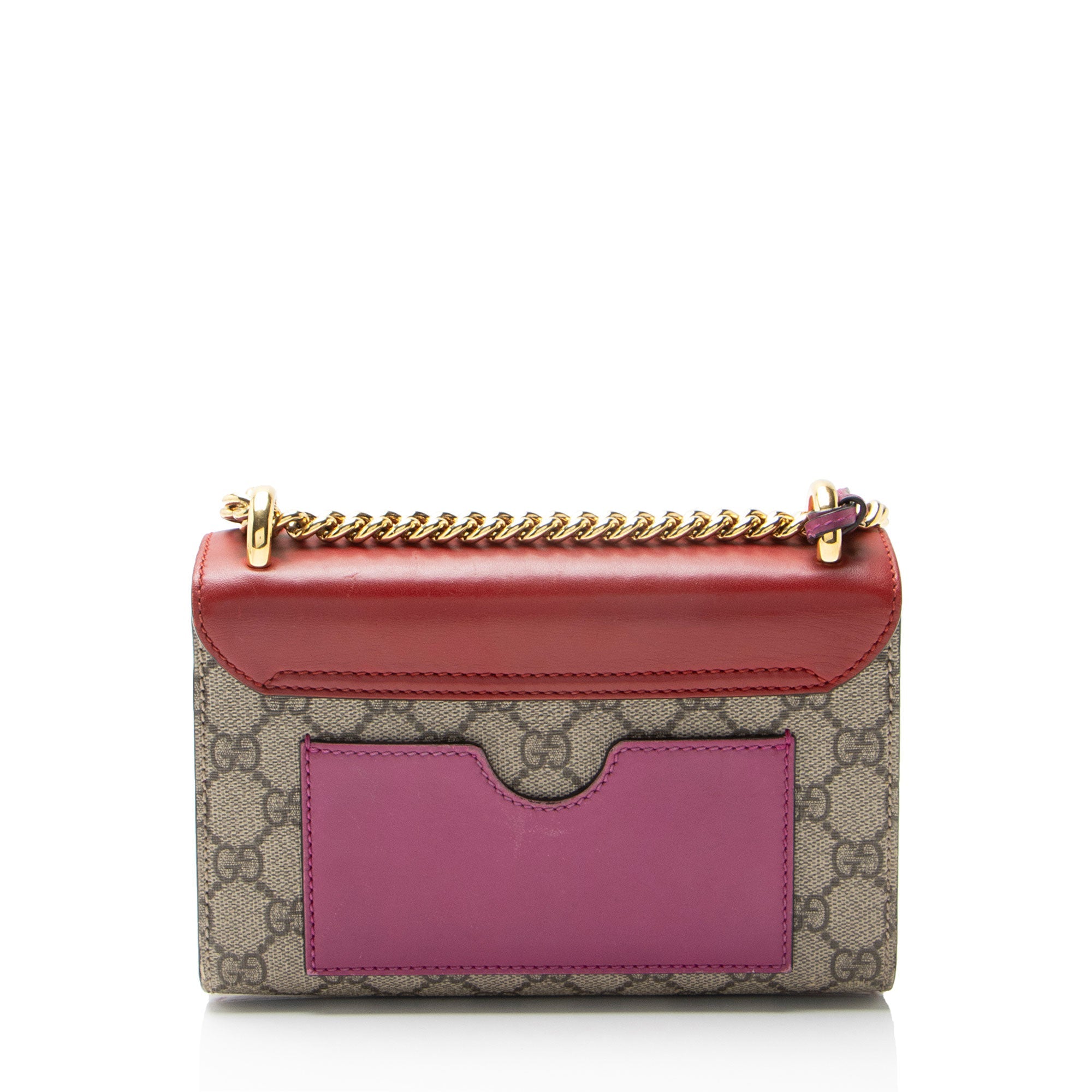 Gucci GG Supreme Padlock Small Shoulder Bag