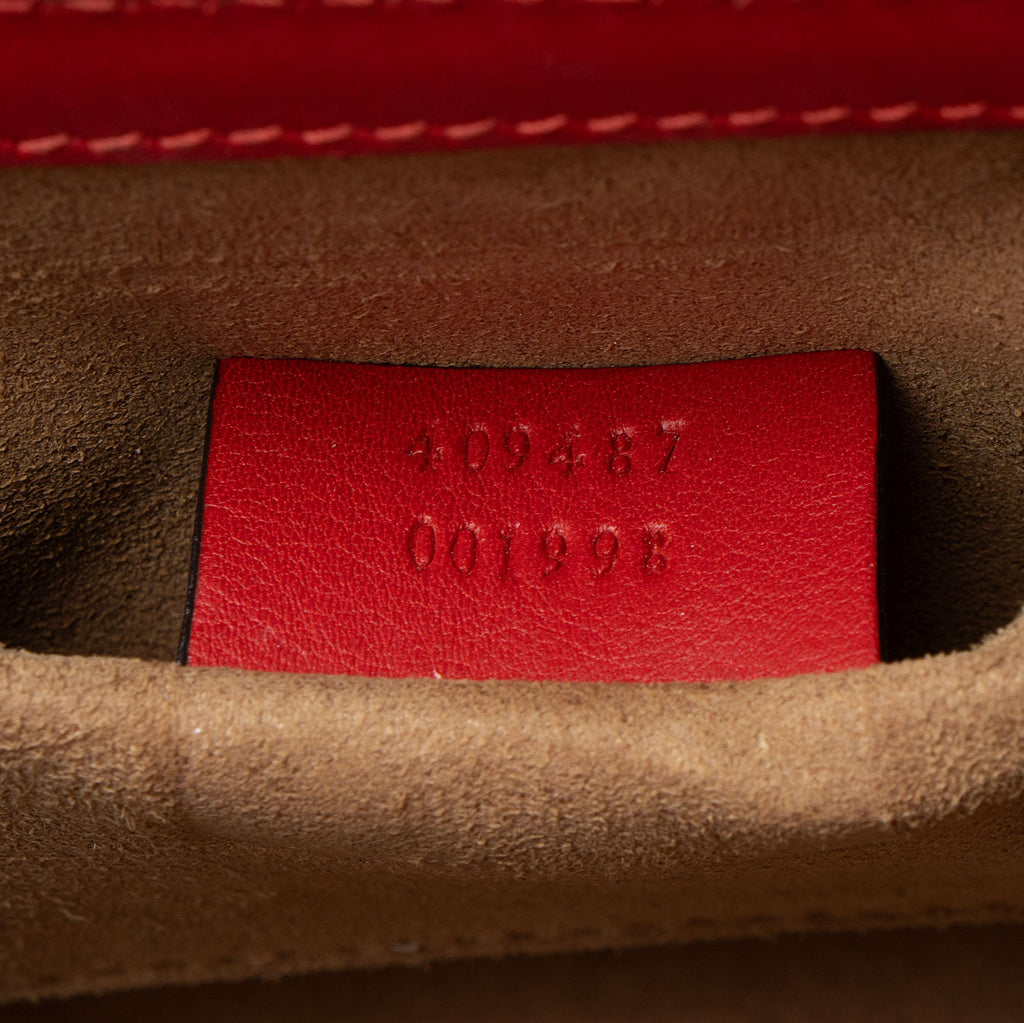 Gucci GG Supreme Padlock Small Shoulder Bag