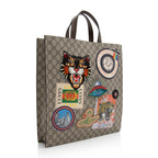 Gucci GG Supreme North South Soft Courrier Tote (SHF-22082)