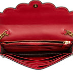 Gucci GG Supreme Peony Mini Wallet on Chain Bag (SHF-18447)