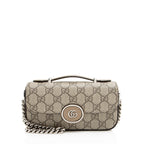 Gucci GG Supreme Petite GG Mini Shoulder Bag