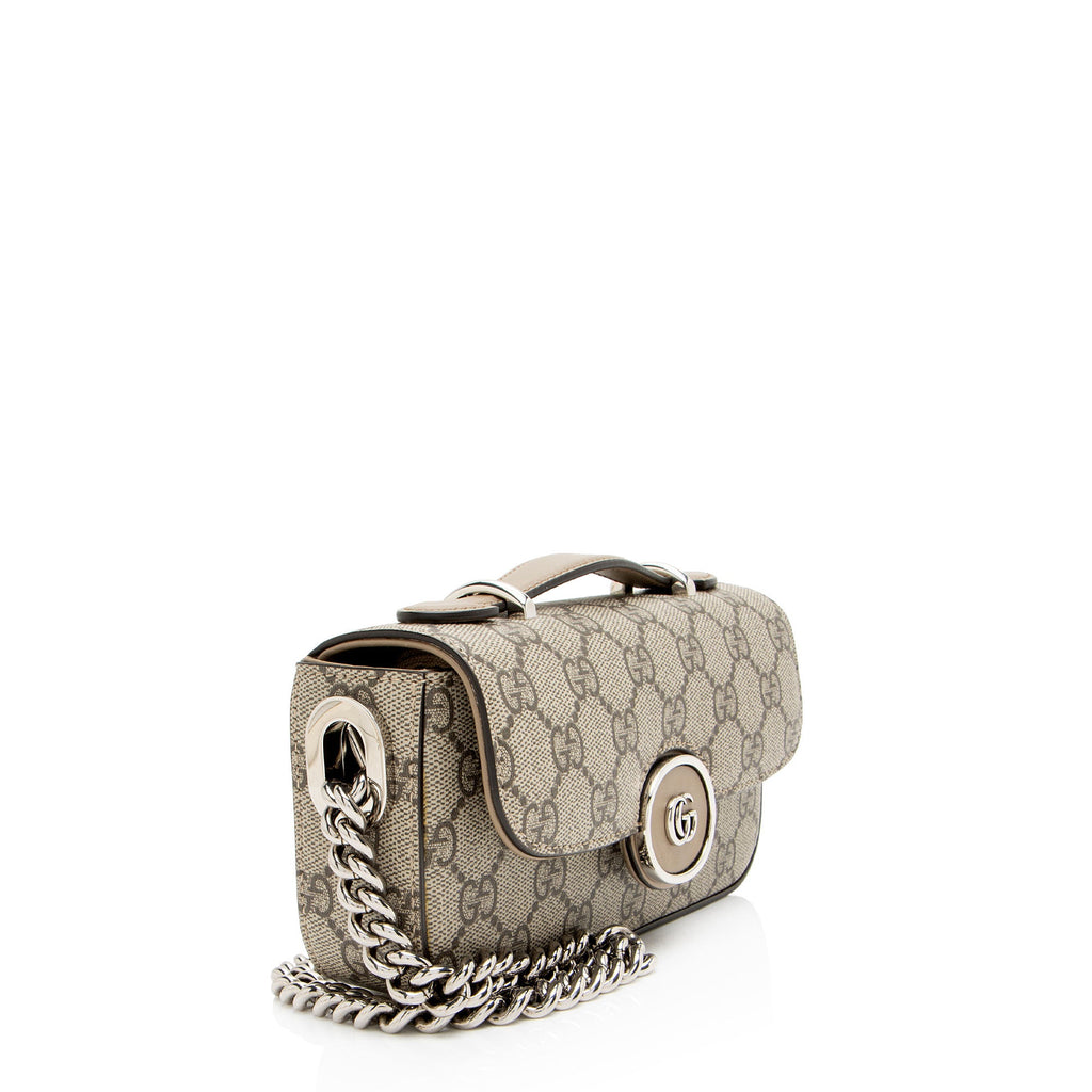 Gucci GG Supreme Petite GG Mini Shoulder Bag
