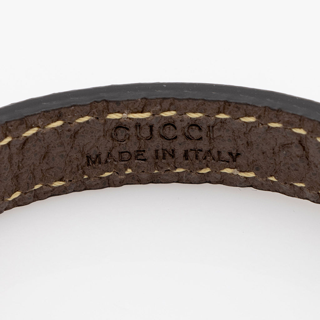 Gucci GG Supreme Piston Bracelet