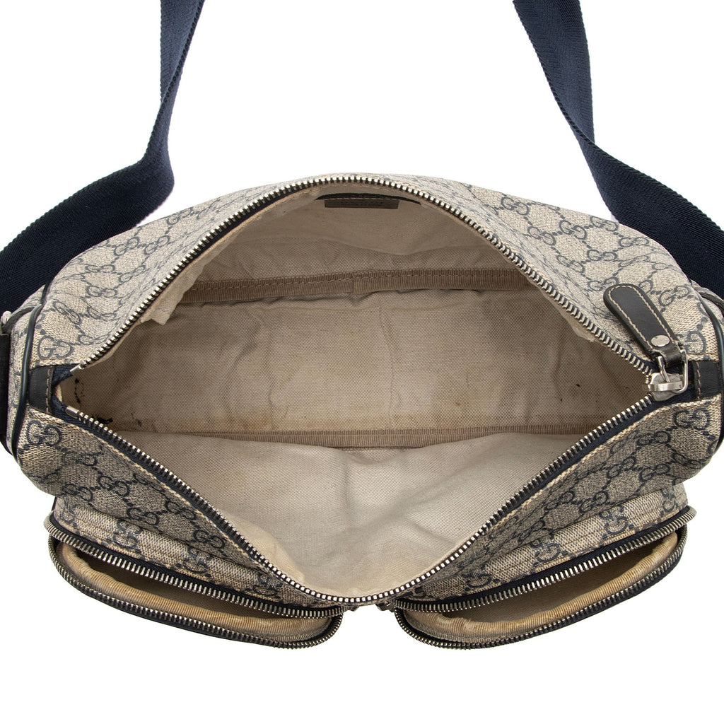 Gucci GG Supreme Pocket Messenger (SHF-z1WHUn)