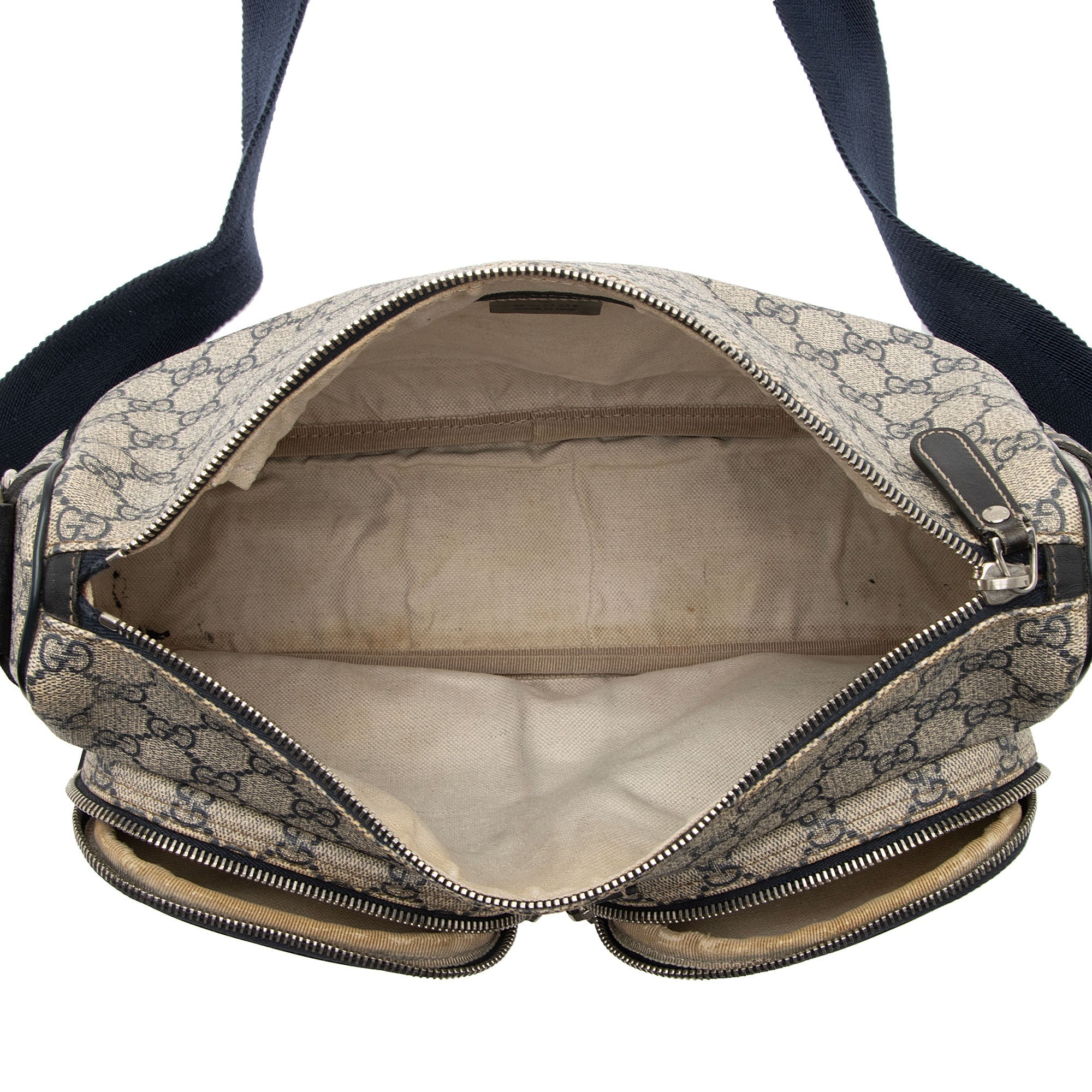 Gucci GG Supreme Pocket Messenger (SHF-z1WHUn)