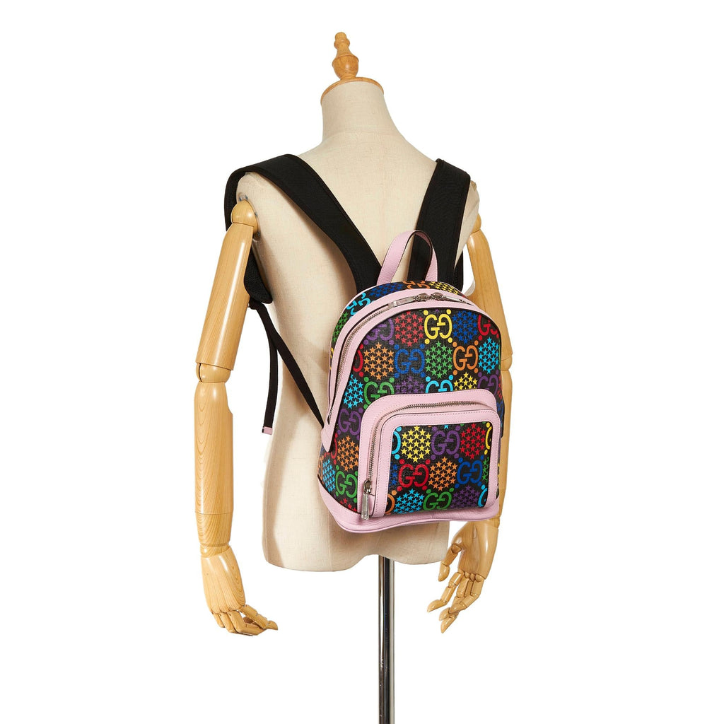 Gucci GG Supreme Psychedelic Backpack (SHG-37329)