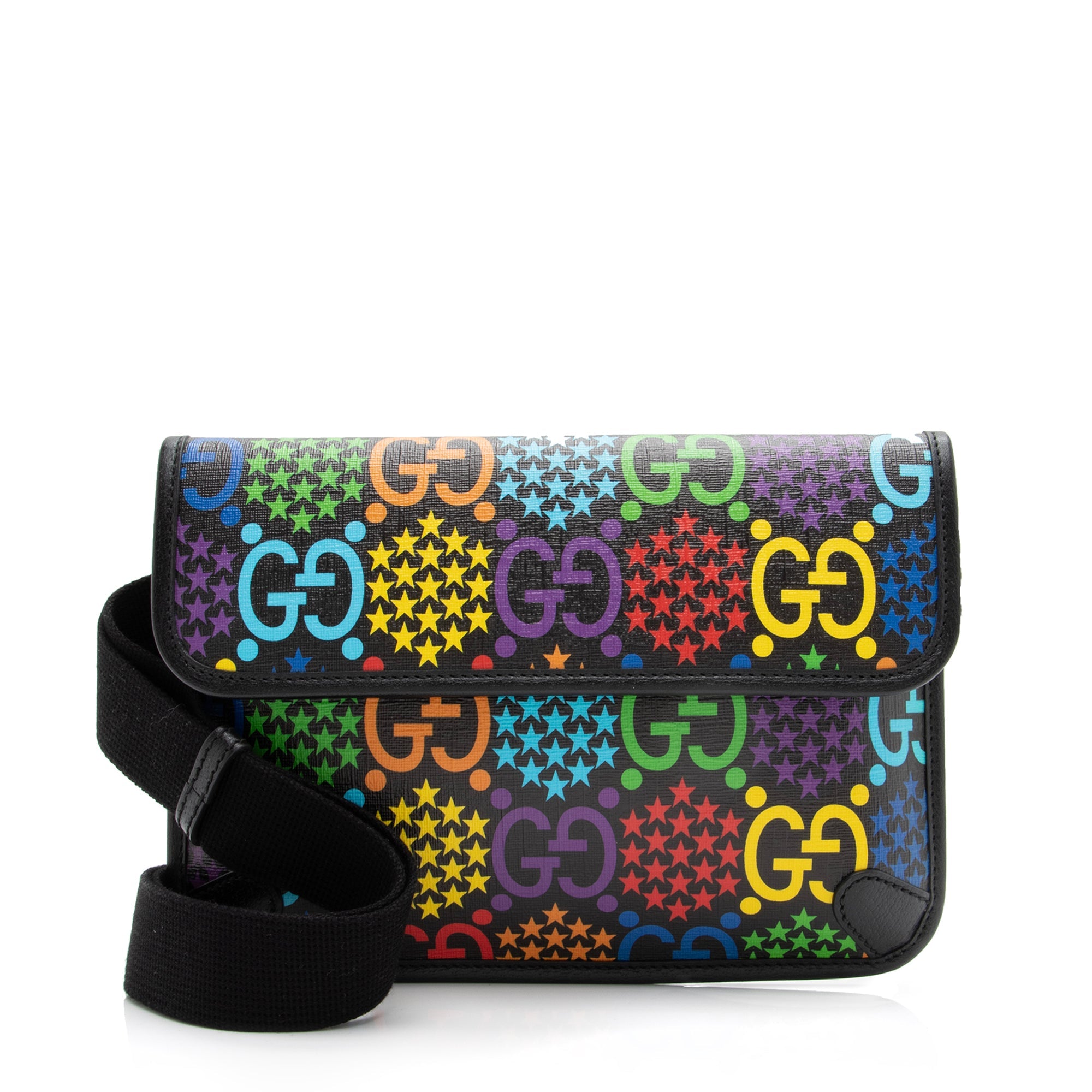 Gucci GG Supreme Psychedelic Belt Bag (SHF-23528)