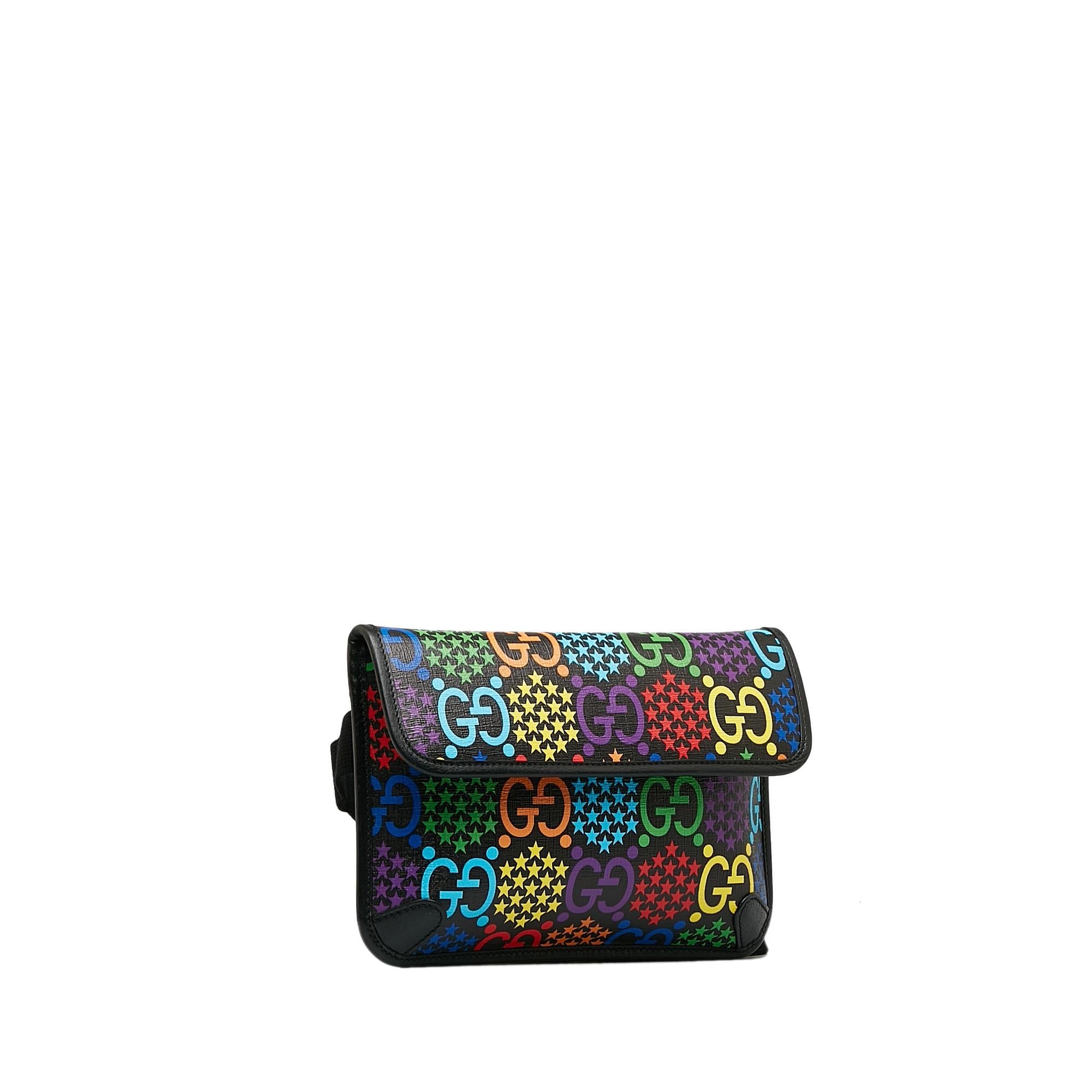 Gucci GG Supreme Psychedelic Belt Bag (SHG-lGM1A4)