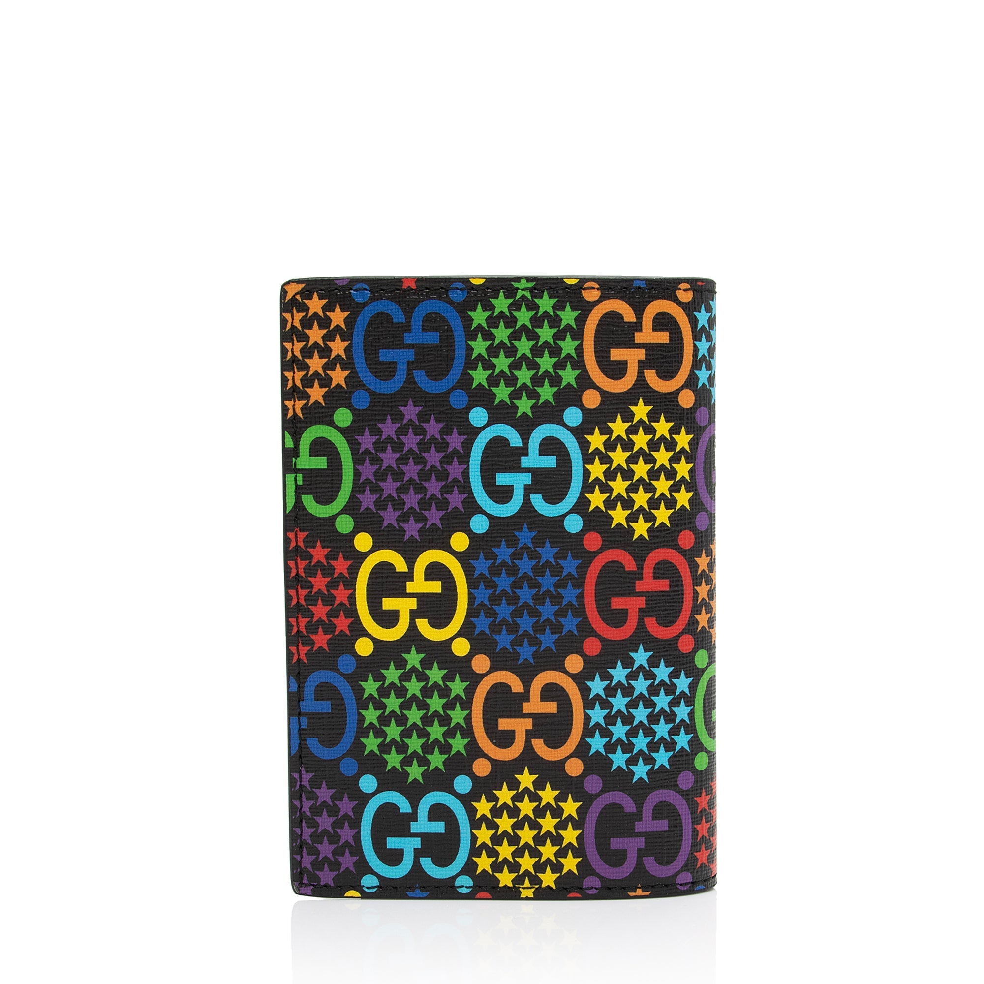 Gucci GG Supreme Psychedelic Passport Cover (SHF-v2I9tj)