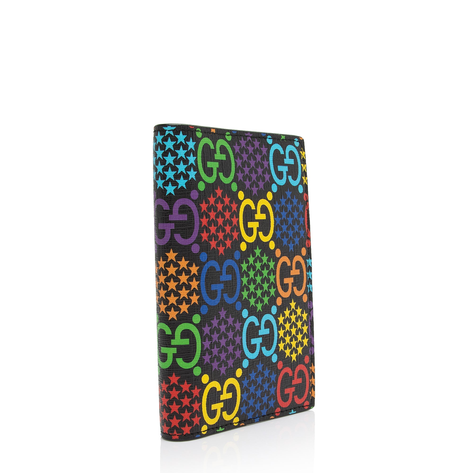 Gucci GG Supreme Psychedelic Passport Cover (SHF-v2I9tj)