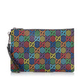 Gucci GG Supreme Psychedelic Zip Clutch (SHG-36980)