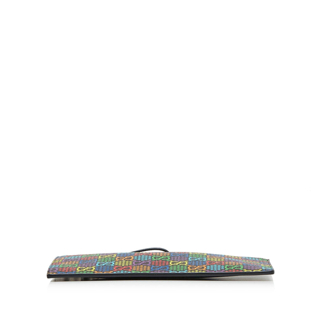 Gucci GG Supreme Psychedelic Zip Clutch (SHG-9nqASI)