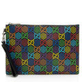 Gucci GG Supreme Psychedelic Zip Wristlet