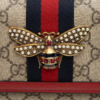 Gucci GG Supreme Queen Margaret Wallet on Chain (SHF-Cy5wDk)