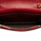 Gucci GG Supreme Queen Margaret Wallet on Chain (SHF-Cy5wDk)