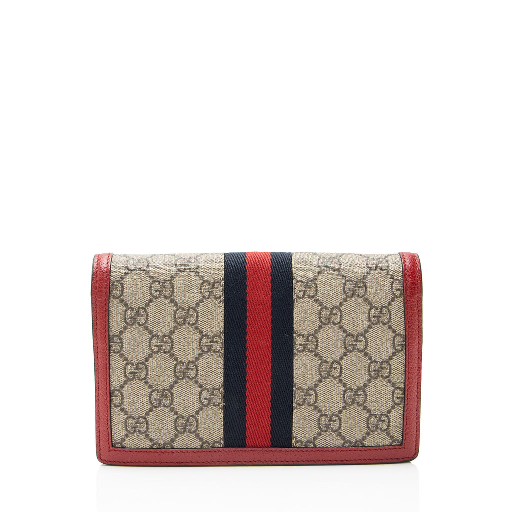 Gucci GG Supreme Queen Margaret Wallet on Chain