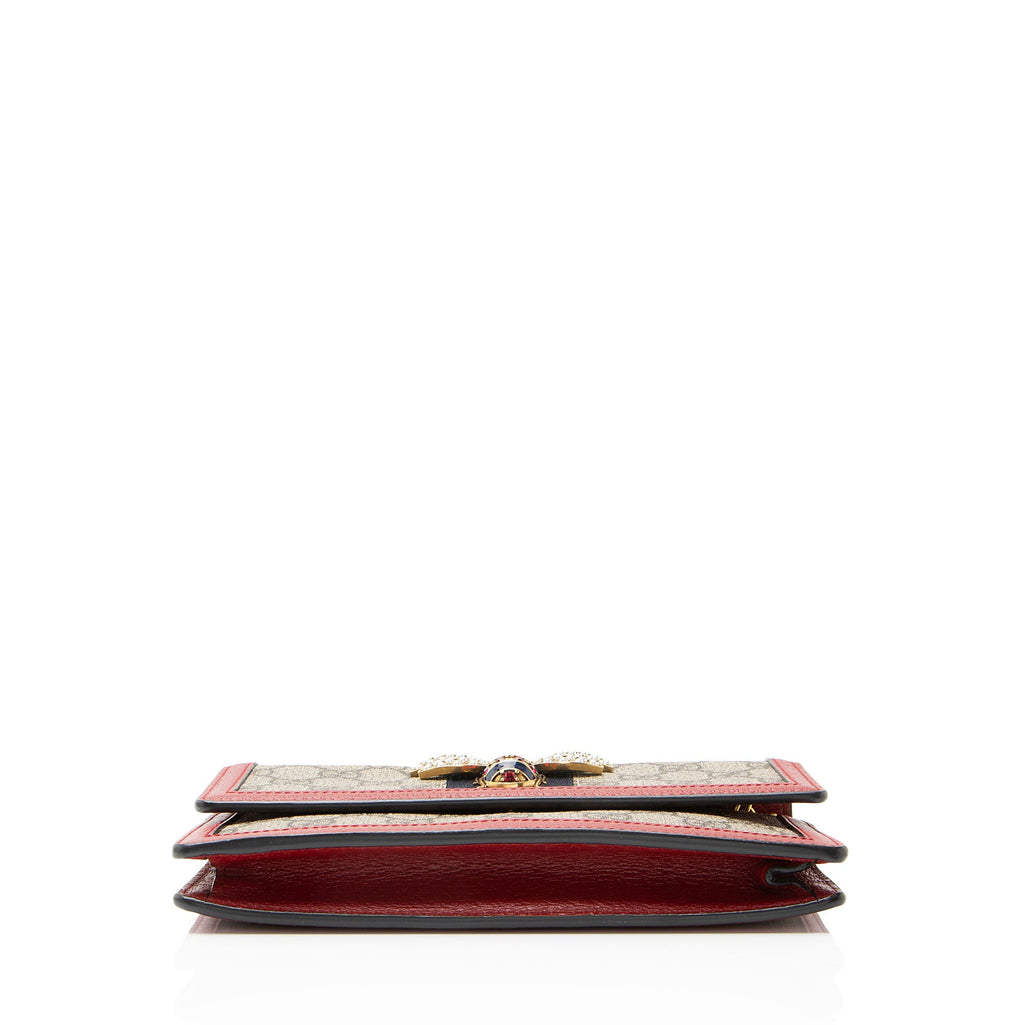 Gucci GG Supreme Queen Margaret Wallet on Chain