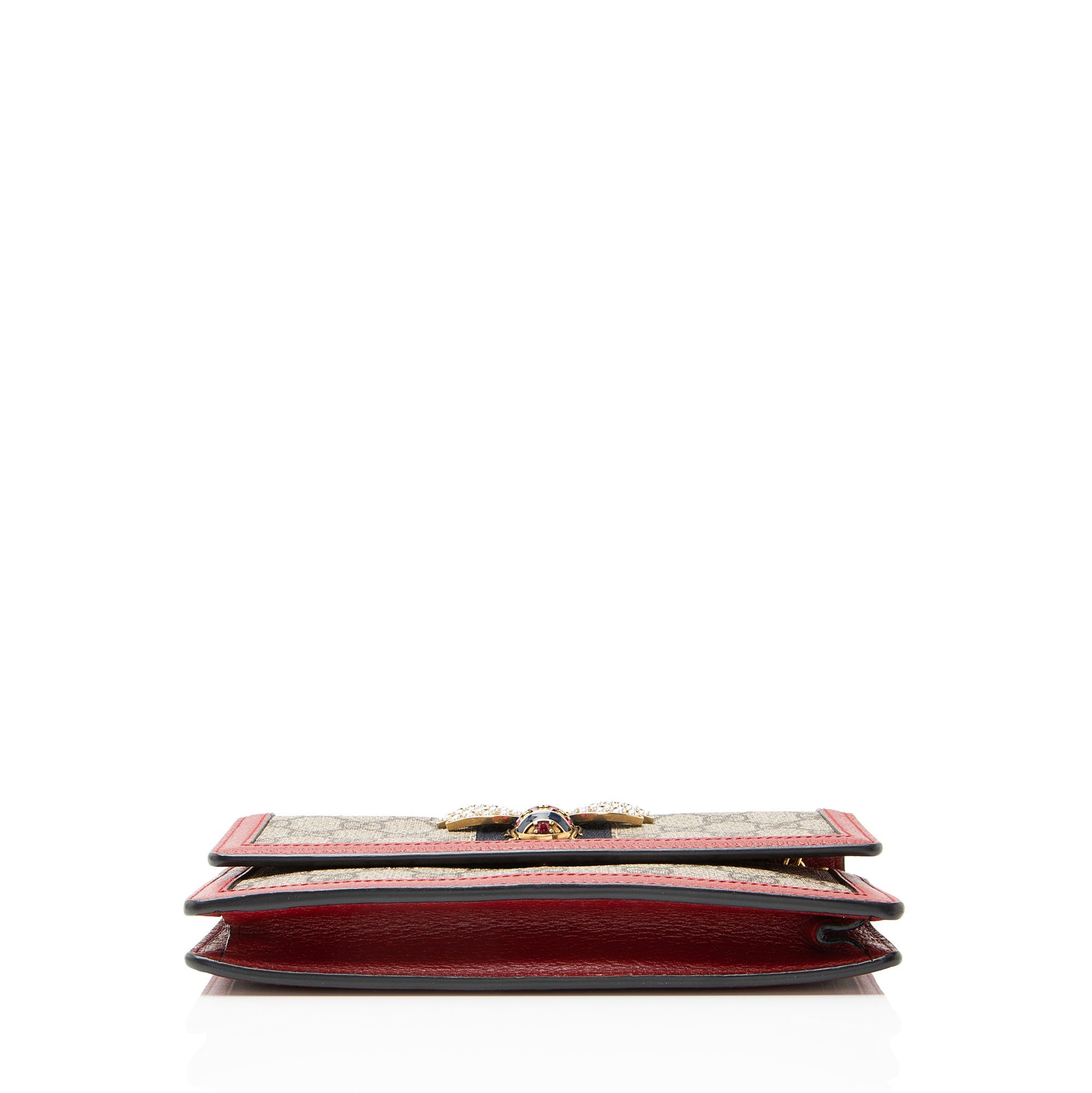Gucci GG Supreme Queen Margaret Wallet on Chain