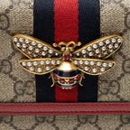 Gucci GG Supreme Queen Margaret Wallet on Chain