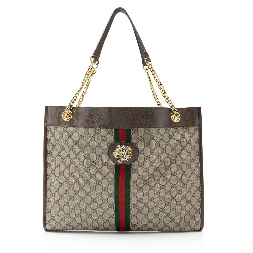 Gucci GG Supreme Rajah Large Tote