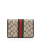 Gucci GG Supreme Rajah Slim Mini Flap Bag (SHF-mFDQig)