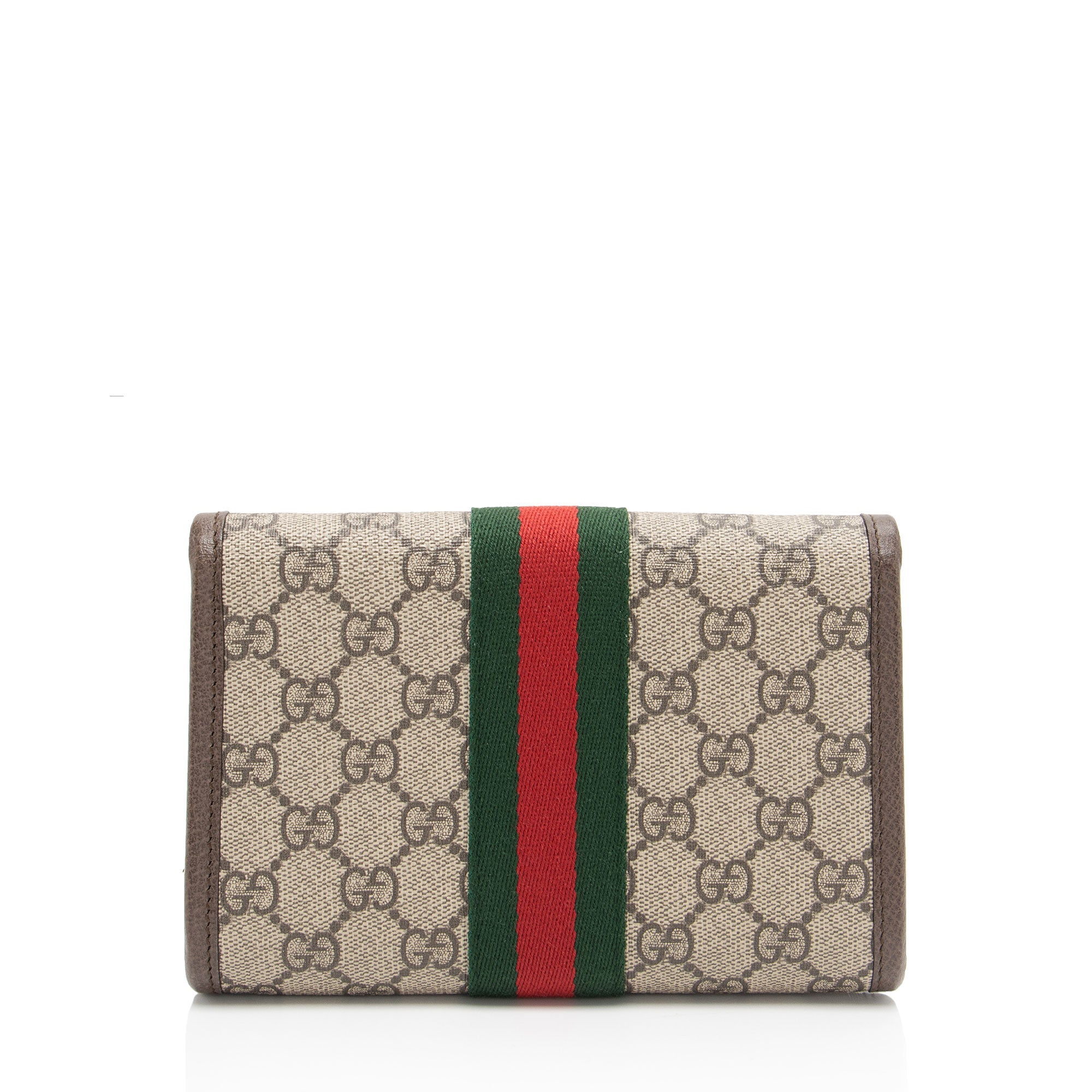 Gucci GG Supreme Rajah Slim Mini Flap Bag (SHF-mFDQig)