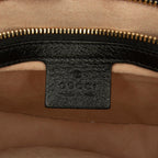 Gucci GG Supreme Saddle Padlock Crossbody Bag (SHG-BUWgu6)