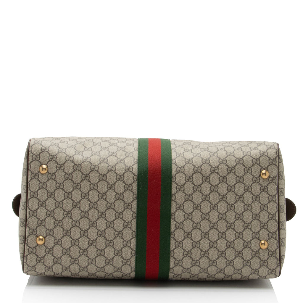 Gucci GG Supreme Savoy Medium Duffle Bag (SHF-9LeM4P)