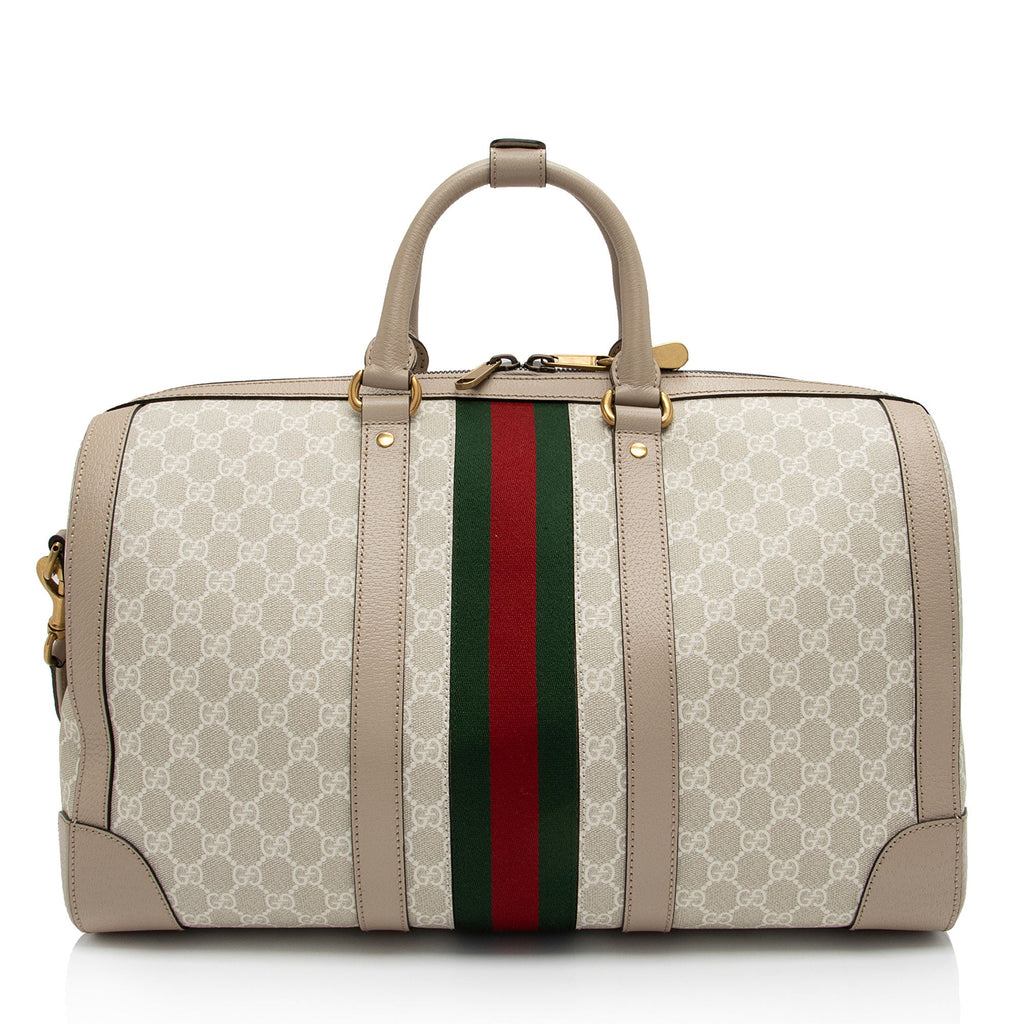 Gucci GG Supreme Savoy Small Duffle Bag (SHF-jPjtdB)