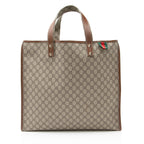 Gucci GG Supreme Signature Web Loop Large Tote
