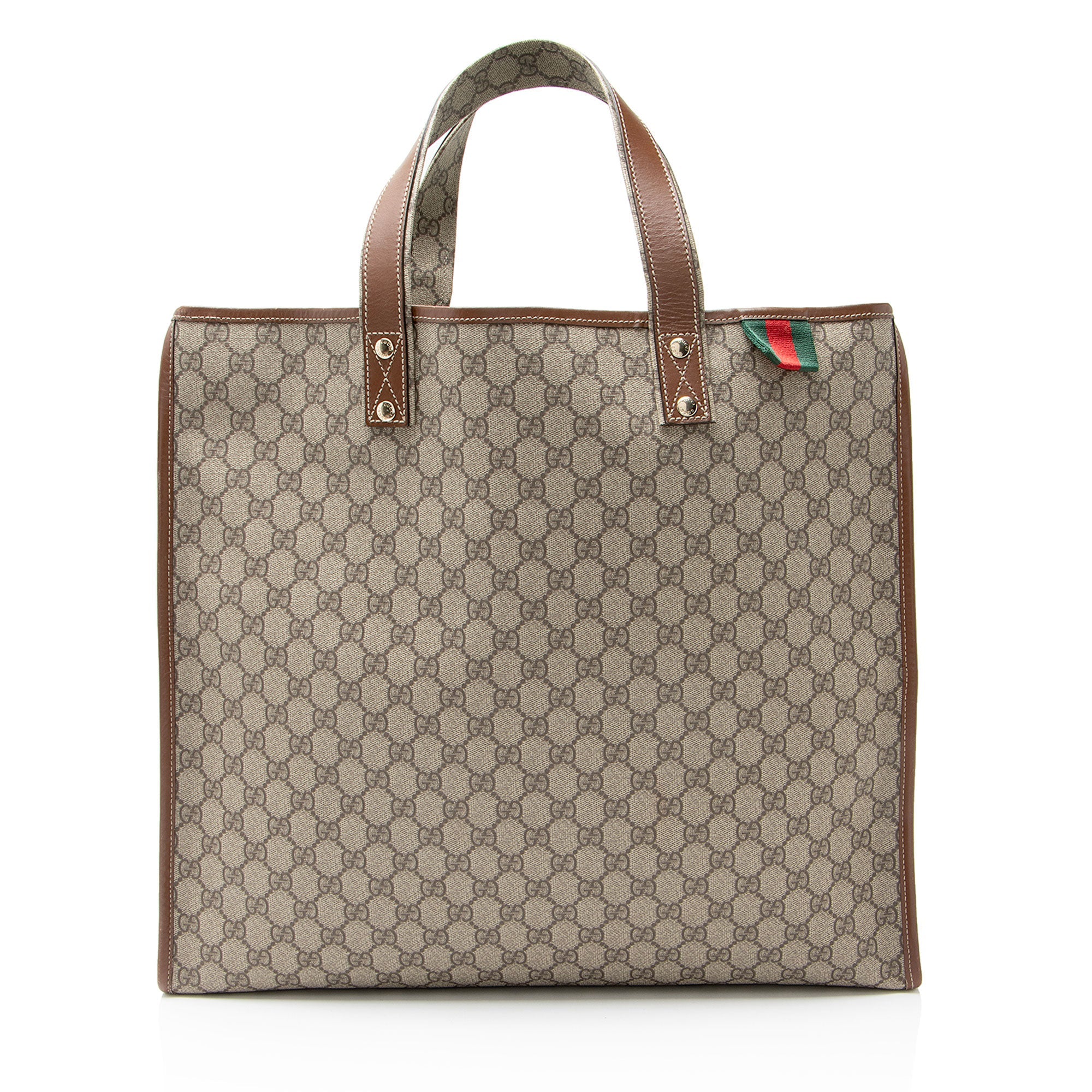 Gucci GG Supreme Signature Web Loop Large Tote