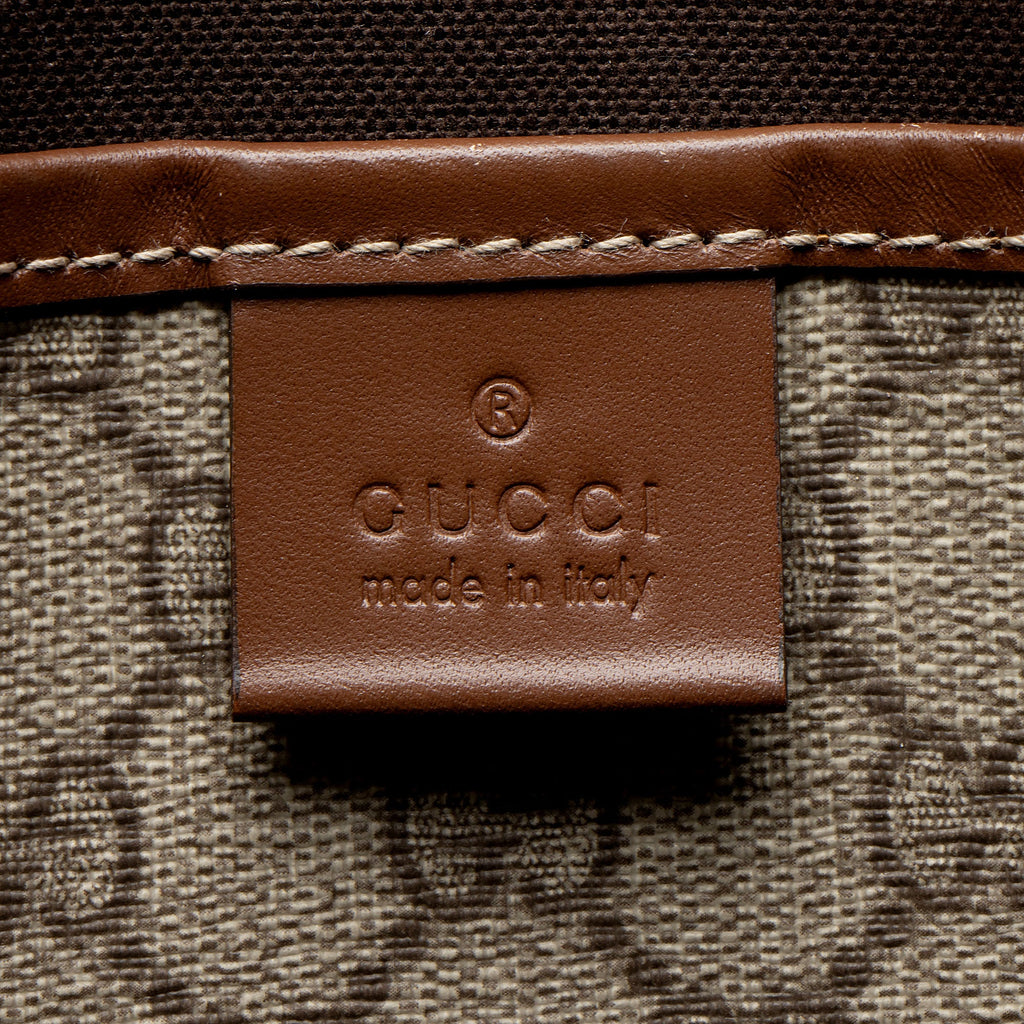 Gucci GG Supreme Signature Web Loop Large Tote