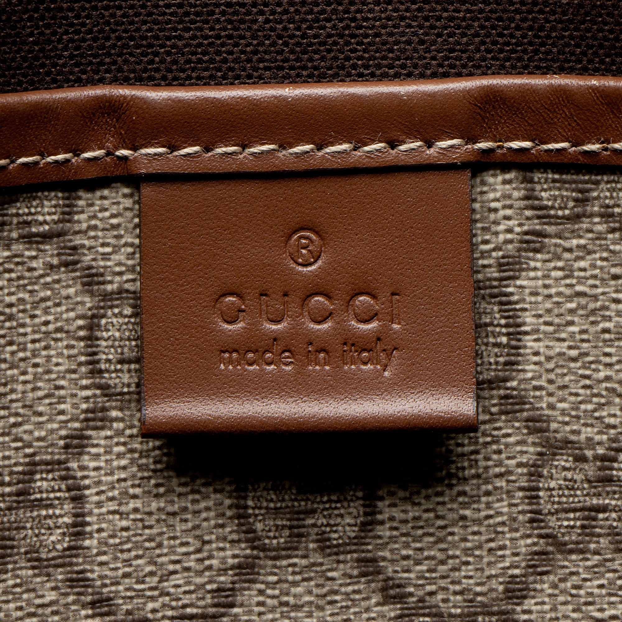 Gucci GG Supreme Signature Web Loop Large Tote