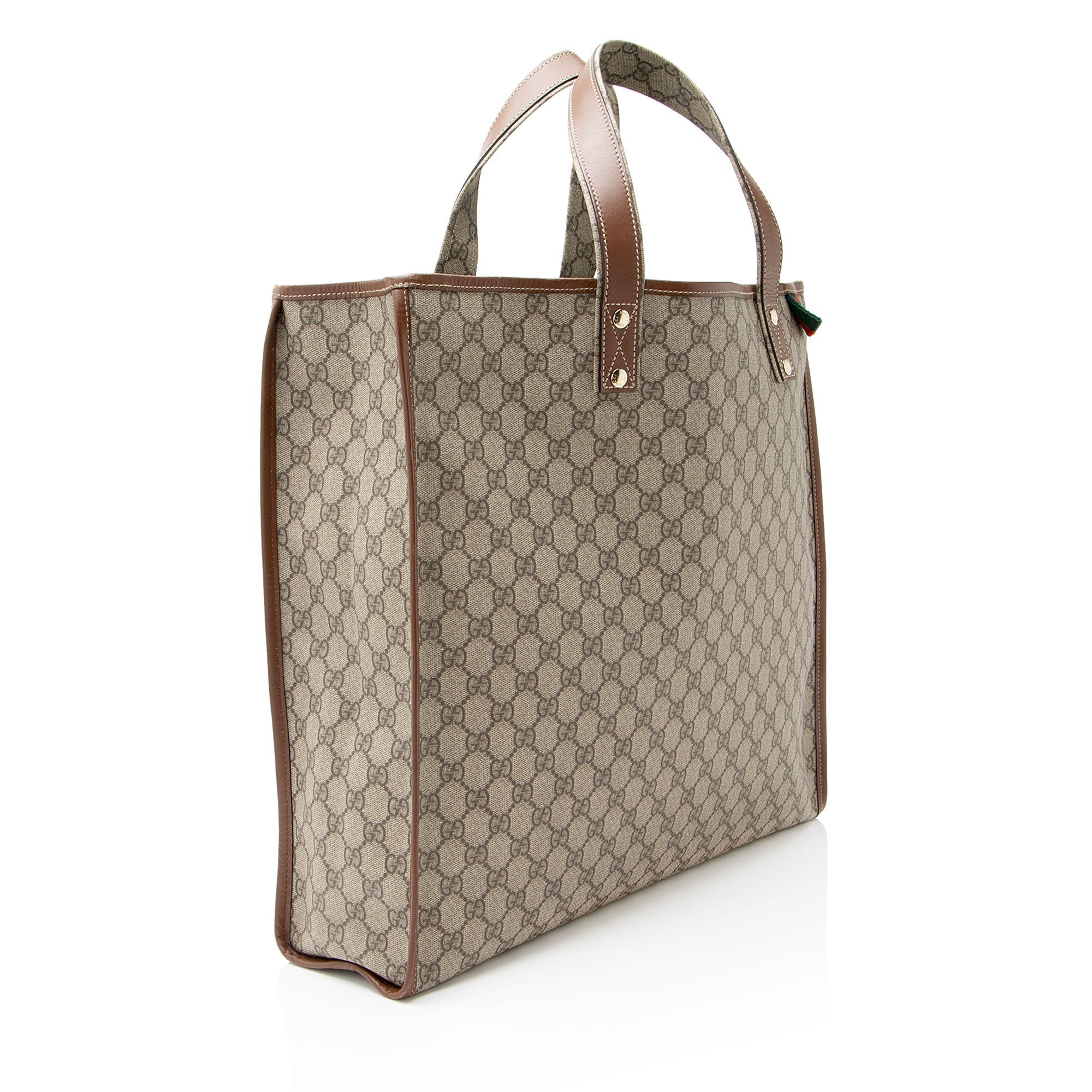 Gucci GG Supreme Signature Web Loop Large Tote