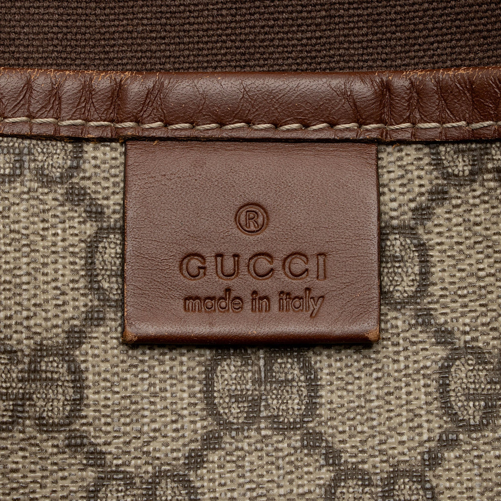 Gucci GG Supreme Signature Web Loop Medium Tote (SHF-fMwInk)