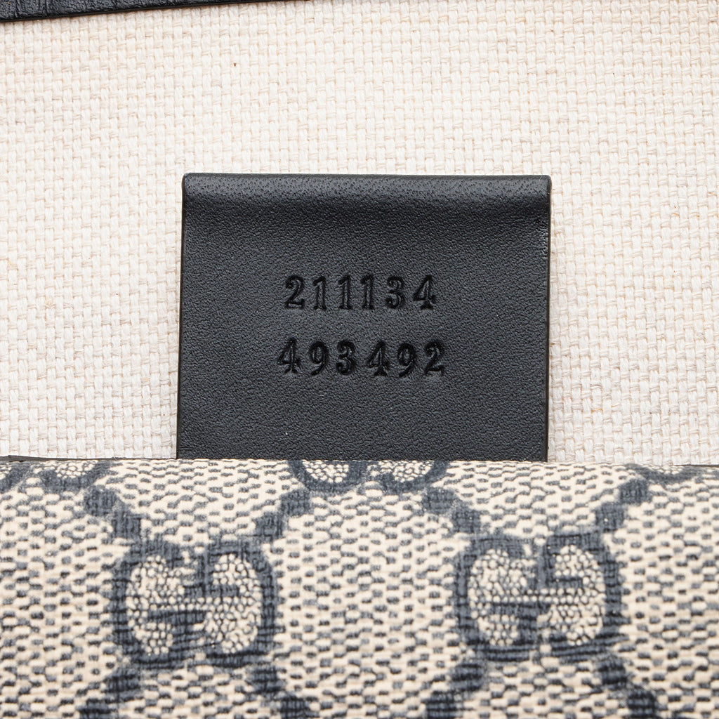 Gucci GG Supreme Signature Web Loop Medium Tote (SHF-bwxRro)