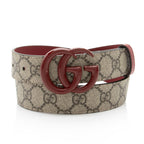 Gucci GG Supreme Slim Belt - Size 32 / 80 (SHF-fPY8kD)