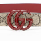 Gucci GG Supreme GG Marmont Wide Belt - Size 36 / 90