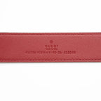 Gucci GG Supreme GG Marmont Wide Belt - Size 36 / 90
