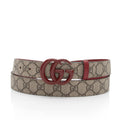 Gucci GG Supreme GG Marmont Slim Belt - Size 44 / 110 (SHF-CvMVZf)