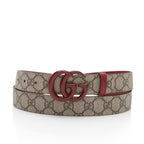 Gucci GG Supreme GG Marmont Slim Belt - Size 44 / 110 (SHF-CvMVZf)