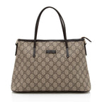 Gucci GG Supreme Small Convertible Tote (SHF-3DHKoq)