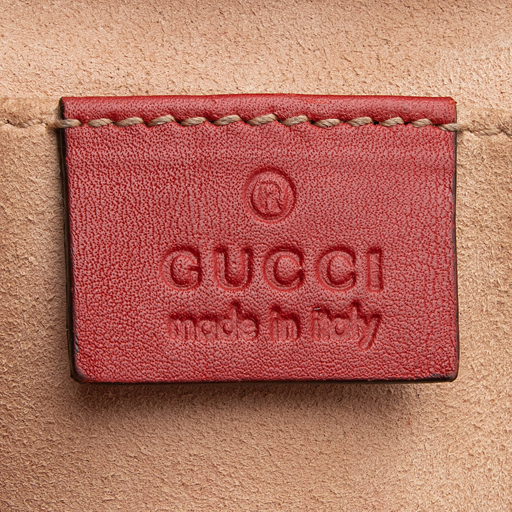 Gucci GG Supreme Small Padlock Shoulder Bag (SHF-21315)