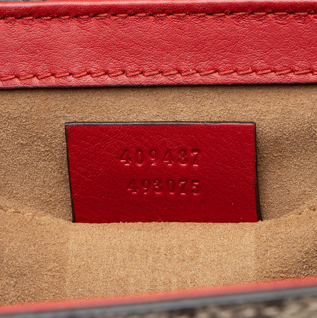 Gucci GG Supreme Small Padlock Shoulder Bag (SHF-22509)