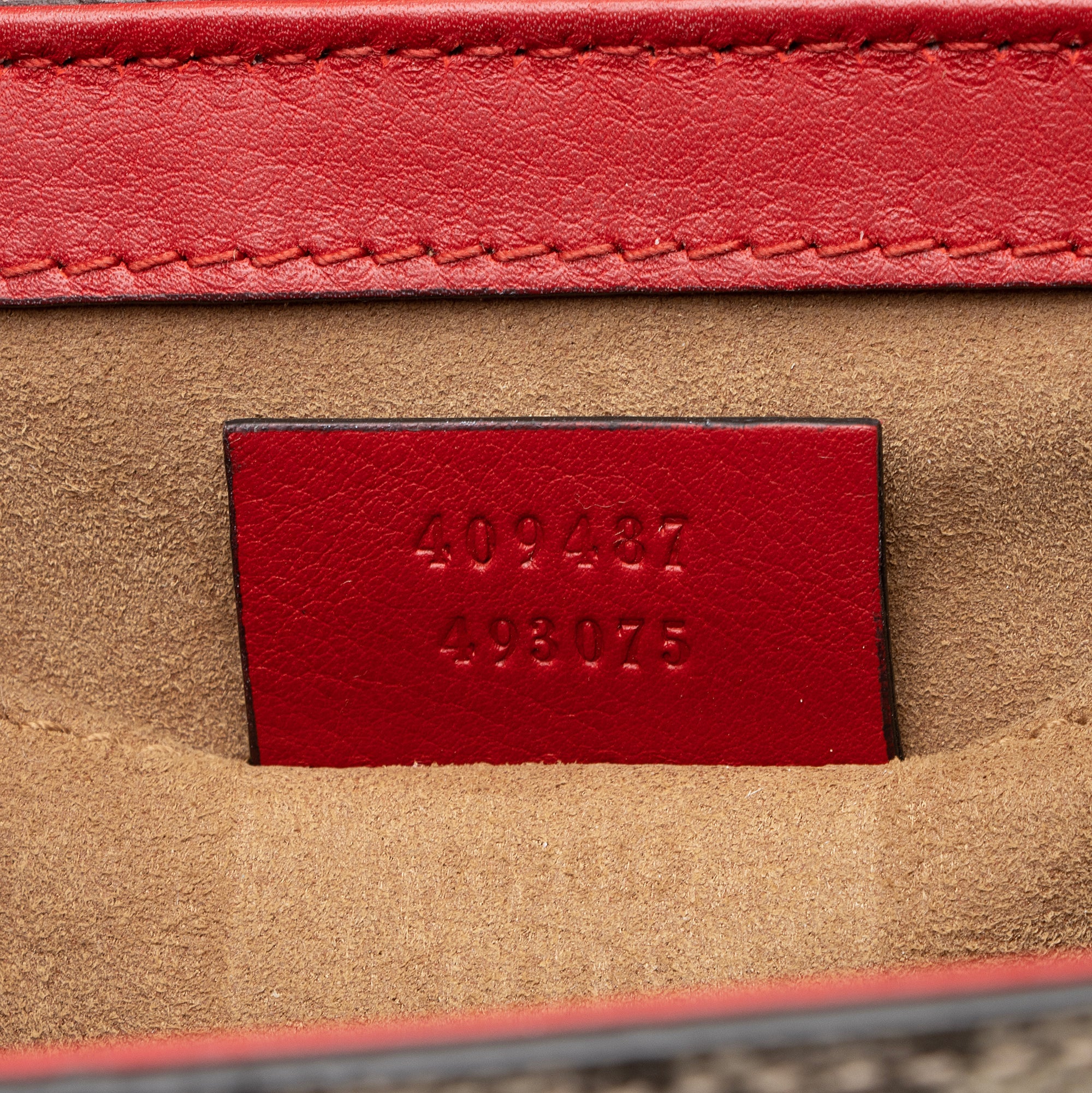 Gucci GG Supreme Small Padlock Shoulder Bag (SHF-22509)