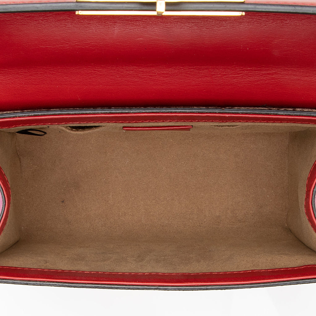 Gucci GG Supreme Small Padlock Shoulder Bag (SHF-22509)
