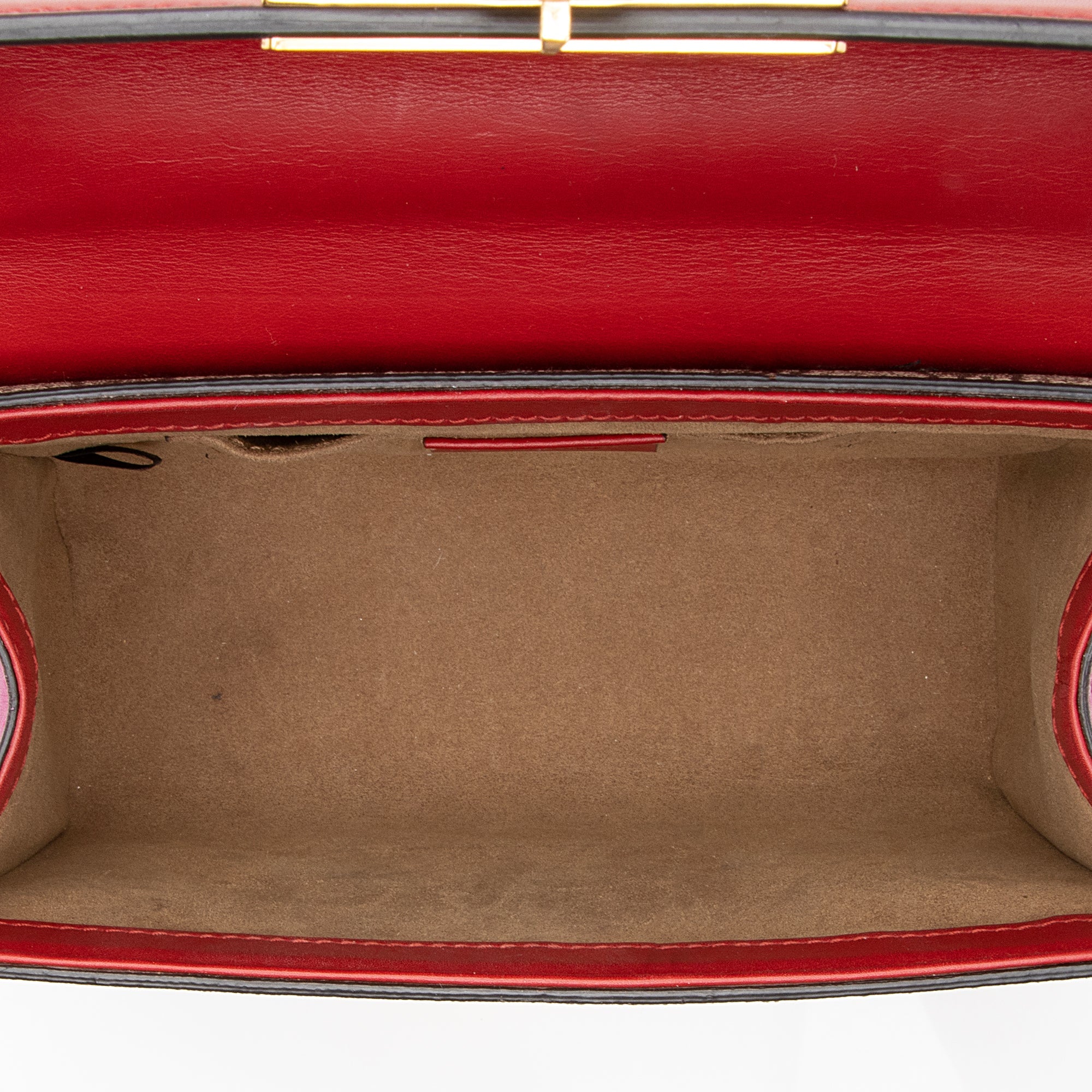 Gucci GG Supreme Small Padlock Shoulder Bag (SHF-22509)