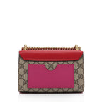 Gucci GG Supreme Small Padlock Shoulder Bag (SHF-121XFL)