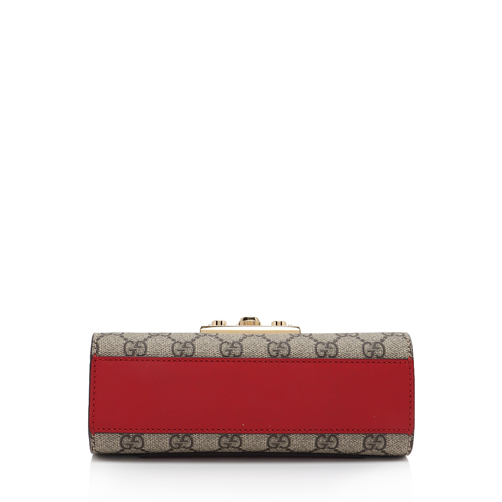 Gucci GG Supreme Small Padlock Shoulder Bag (SHF-121XFL)