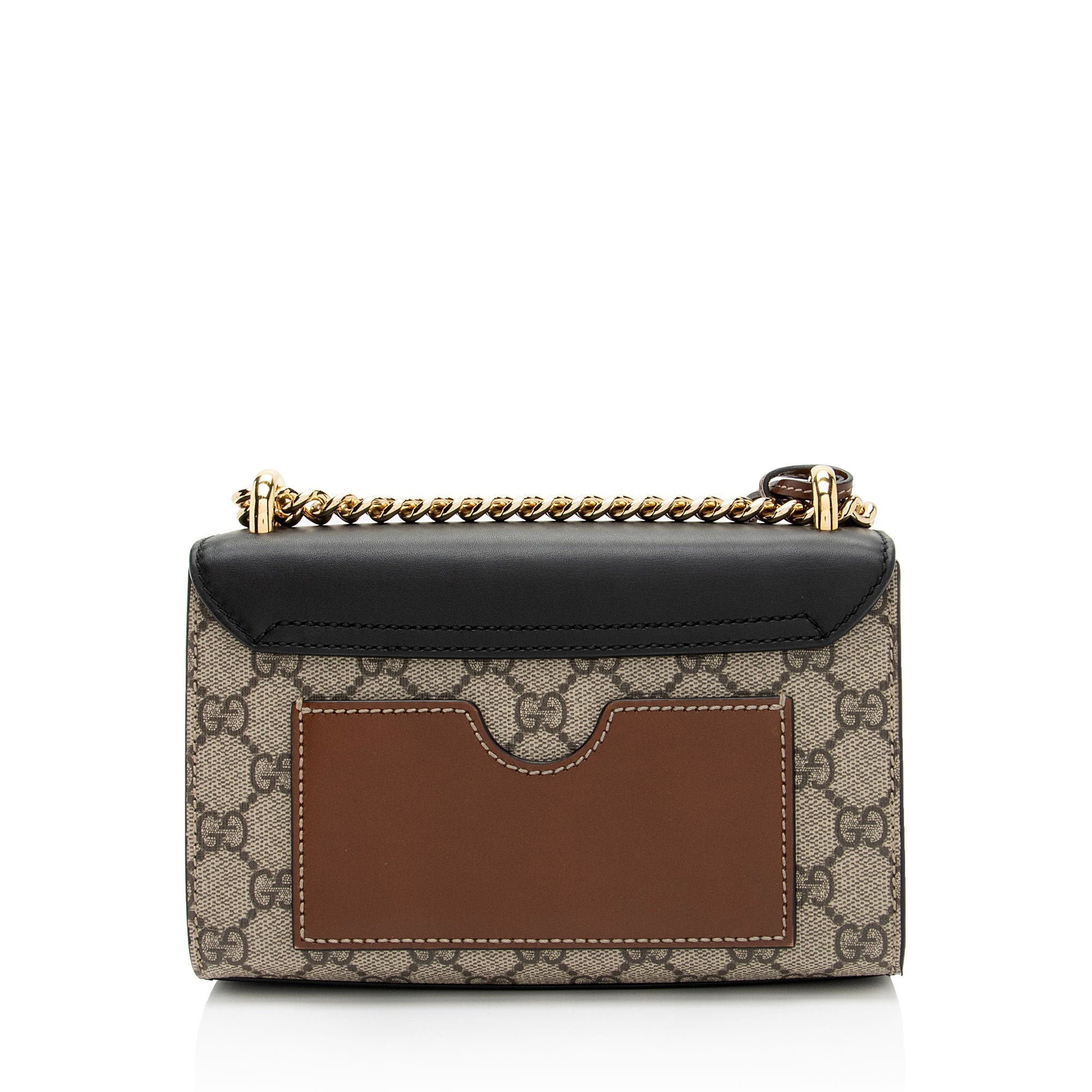 Gucci GG Supreme Small Padlock Shoulder Bag (SHF-rqVDip)